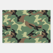 Wrapping Paper Sheets für militärische Camouflage  Geschenkpapier Set (Vorderseite)
