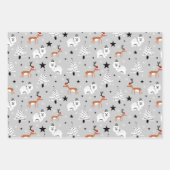 Wrapping Paper Sheets für Weihnachtselemente aus H Geschenkpapier Set (Vorderseite 3)