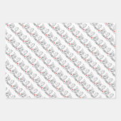 Wrapping Paper Sheets Geschenkpapier Set (Vorderseite 2)