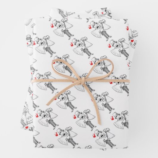 Wrapping Paper Sheets Geschenkpapier Set (Beispiel)