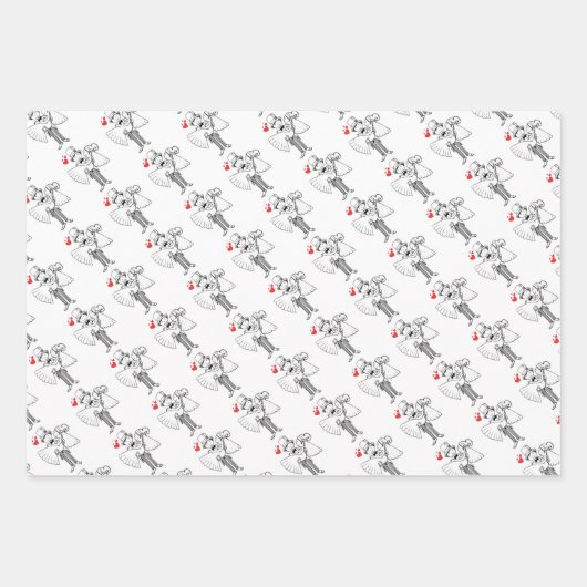 Wrapping Paper Sheets Geschenkpapier Set (Vorderseite)