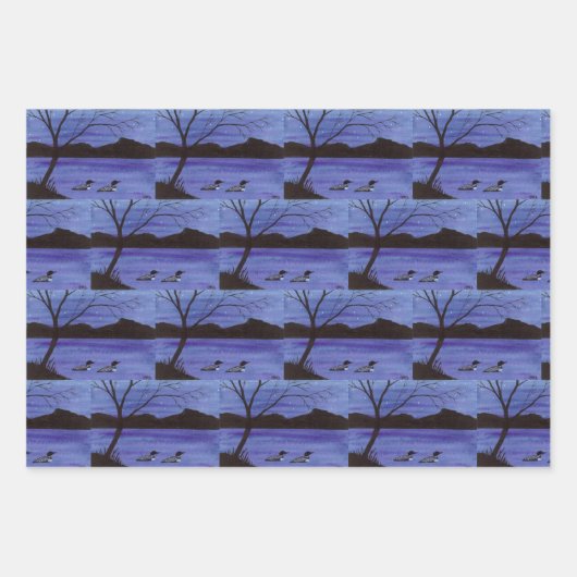 Wrapping Paper Sheets Geschenkpapier Set (Vorderseite 3)