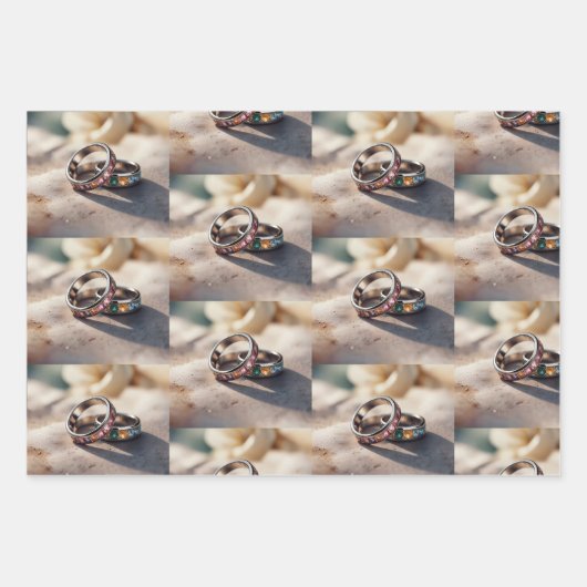 Wrapping Paper Sheets Geschenkpapier Set (Vorderseite 3)