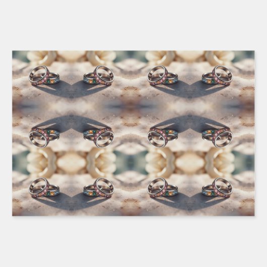 Wrapping Paper Sheets Geschenkpapier Set (Vorderseite)