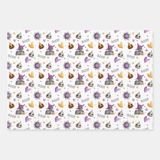 Wrapping Paper Sheets Geschenkpapier Set (Vorderseite 3)