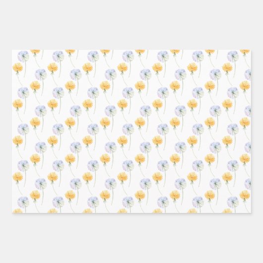 Wrapping Paper Sheets Geschenkpapier Set (Vorderseite)