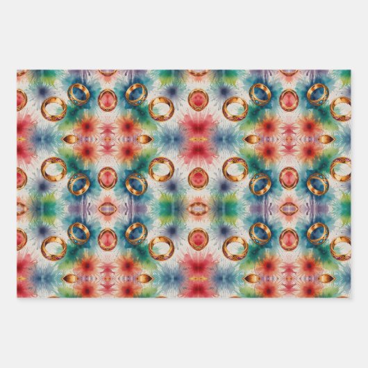 Wrapping Paper Sheets Geschenkpapier Set (Vorderseite 2)