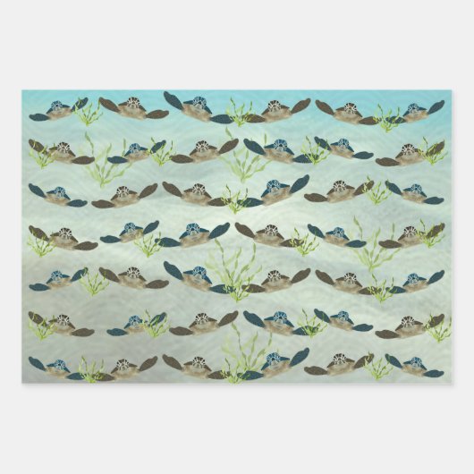 Wrapping Paper Sheets Geschenkpapier Set (Vorderseite 3)