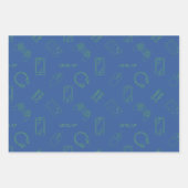 Wrapping Paper Sheets Geschenkpapier Set (Vorderseite)