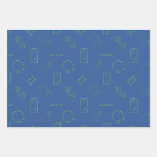 Wrapping Paper Sheets Geschenkpapier Set (Vorderseite)