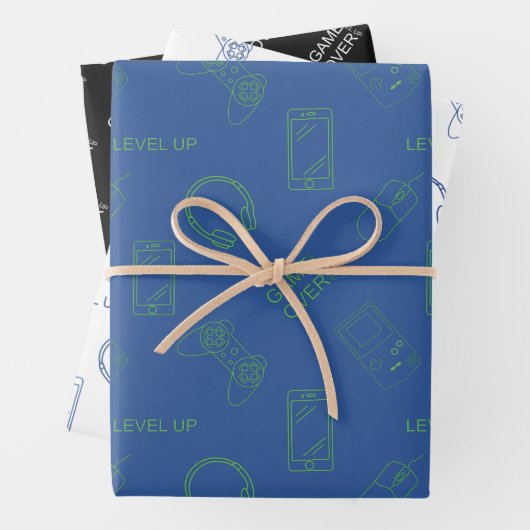 Wrapping Paper Sheets Geschenkpapier Set (Beispiel)