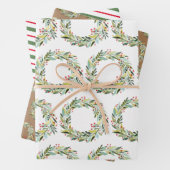 Wrapping Paper Sheets Geschenkpapier Set (Beispiel)