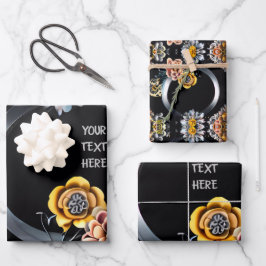 Wrapping Paper Sheets Geschenkpapier Set