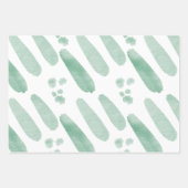 Wrapping Paper Sheets - Green Elements Geschenkpapier Set (Vorderseite)