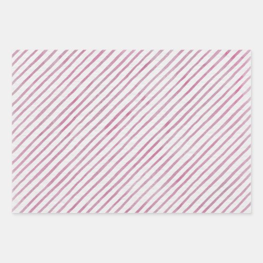 Wrapping Paper Sheets - Pink Patterns Geschenkpapier Set (Vorderseite 3)