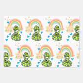 Wrapping Paper Sheets Schlangen Rainbow Geschenkpapier Set (Vorderseite 3)