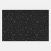 Wrapping Paper Sheets - Snow Pattern Geschenkpapier Set (Vorderseite 3)