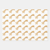 Wrapping Paper Sheets - Sun, Moon And Falling Star Geschenkpapier Set (Vorderseite 3)