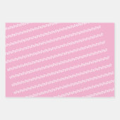Wrapping Paper Sheets Valentine's Red Pink Black Geschenkpapier Set (Vorderseite 3)