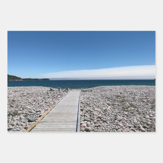 Wrapping Paper Sheets von Maritimes Nature Geschenkpapier Set (Vorderseite 3)