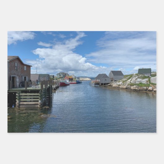 Wrapping Paper Sheets von Maritimes Nature Geschenkpapier Set (Vorderseite 2)