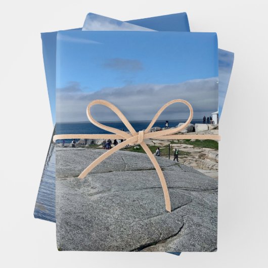 Wrapping Paper Sheets von Maritimes Nature Geschenkpapier Set (Beispiel)