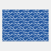 Wrapping Paper Sheets von Santa Shark Foto Geschenkpapier Set (Vorderseite 3)