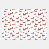 Wrapping Paper Sheets - Winter Patterns Geschenkpapier Set (Vorderseite 3)
