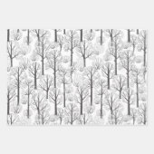 Wrapping Paper Sheets - Winter Patterns Geschenkpapier Set (Vorderseite 2)
