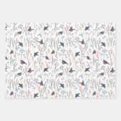 Wrapping Paper Sheets - Winter Patterns Geschenkpapier Set (Vorderseite 3)