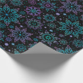 Wrapping paper "Snowflakes" Geschenkpapier (Ecke)