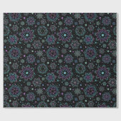 Wrapping paper "Snowflakes" Geschenkpapier (Flach)