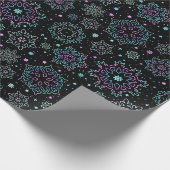 Wrapping paper "Snowflakes" Geschenkpapier (Ecke)