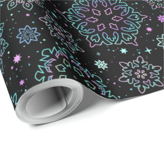 Wrapping paper "Snowflakes" Geschenkpapier