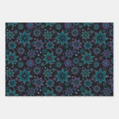 Wrapping paper "Snowflakes" Geschenkpapier Set (Vorderseite)
