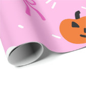 Wrapping Paper Spooky Halloween Geschenkpapier (Rolleneckpunkt)