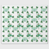 Wrapping Paper - St. Patrick's Day Gift Wrap Geschenkpapier (Flach)