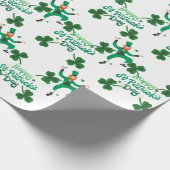 Wrapping Paper - St. Patrick's Day Gift Wrap Geschenkpapier (Ecke)