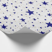 Wrapping Paper, Stars und Monde Wrapping Geschenkpapier (Ecke)