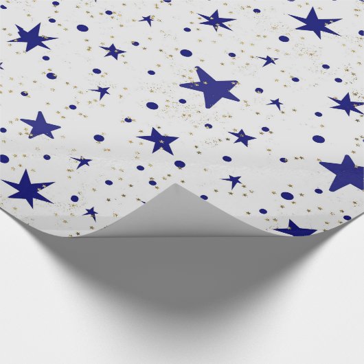 Wrapping Paper, Stars und Monde Wrapping Geschenkpapier (Ecke)