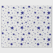 Wrapping Paper, Stars und Monde Wrapping Geschenkpapier (Flach)