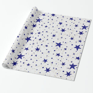 Wrapping Paper, Stars und Monde Wrapping Geschenkpapier