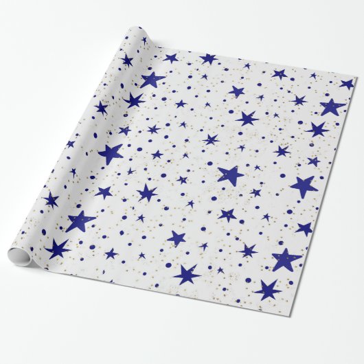 Wrapping Paper, Stars und Monde Wrapping Geschenkpapier (Ungerollt)