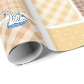 Wrapping Paper Swans Geschenkpapier (Rolleneckpunkt)