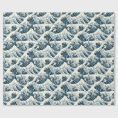 Wrapping Paper - The Wave by Hokusai Geschenkpapier (Flach)