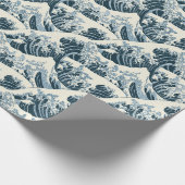 Wrapping Paper - The Wave by Hokusai Geschenkpapier (Ecke)
