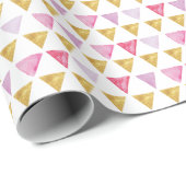 Wrapping Paper - Triangles Geschenkpapier (Rolleneckpunkt)