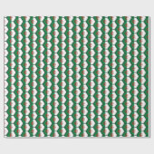 Wrapping Paper über die Flagge Algeriens Geschenkpapier (Flach)