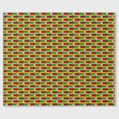 Wrapping Paper über die Flagge Simbabwes Geschenkpapier (Flach)