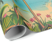 Wrapping Paper-Vintage Atlas Wrapping Paper Geschenkpapier (Rolleneckpunkt)